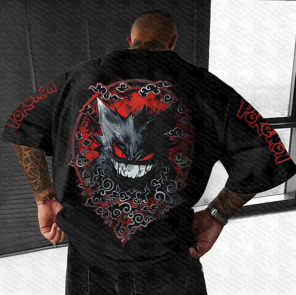 PKM-Unisex  Anime Inspired Vintage T-Shirt