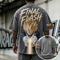 Dragon Ball Unisex Short-Sleeve Corduroy T-Shirt With Anime Print