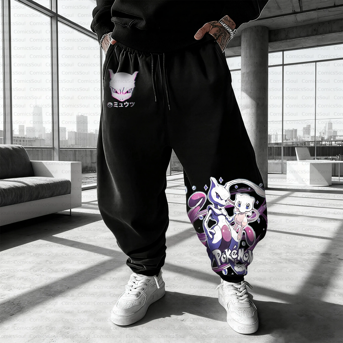 PKM-Unisex Casual Anime Streetwear Pant