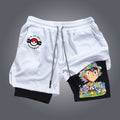 PKM-Unisex Casual Anime Streetwear Shorts