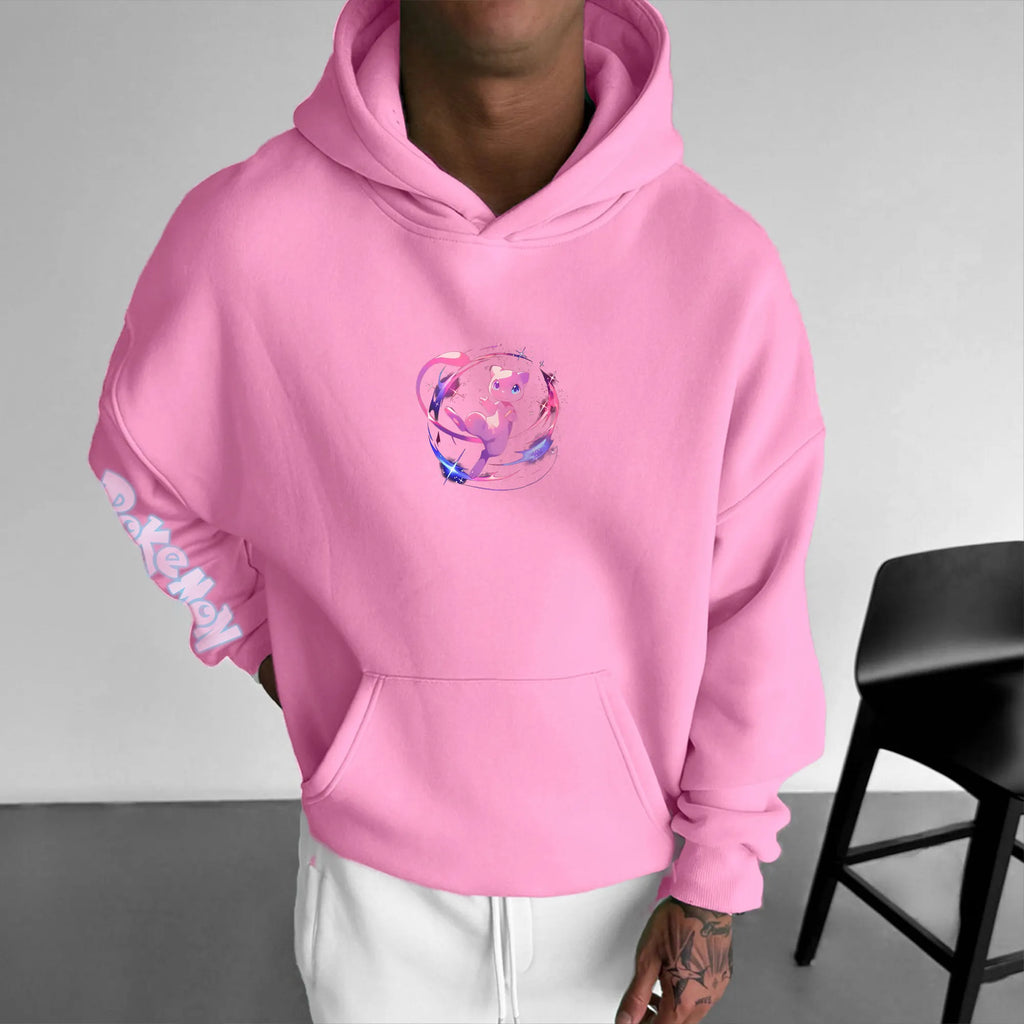 PKM-Unisex Anime Graphic Streetwear Vintage Hoodie