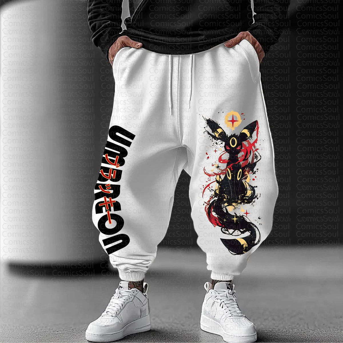 PKM-Unisex Anime Inspired Vintage Pants