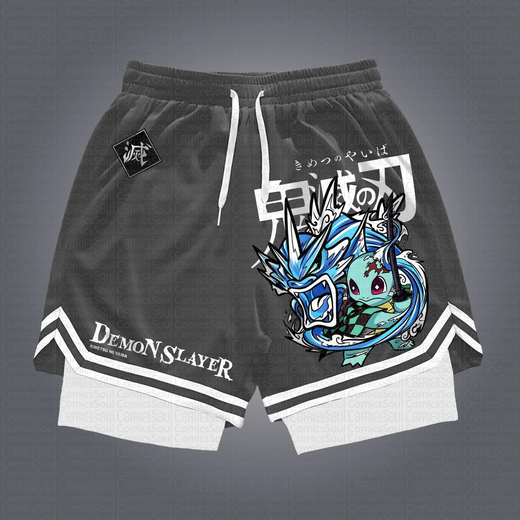 PKM-Unisex Casual Anime Streetwear Shorts