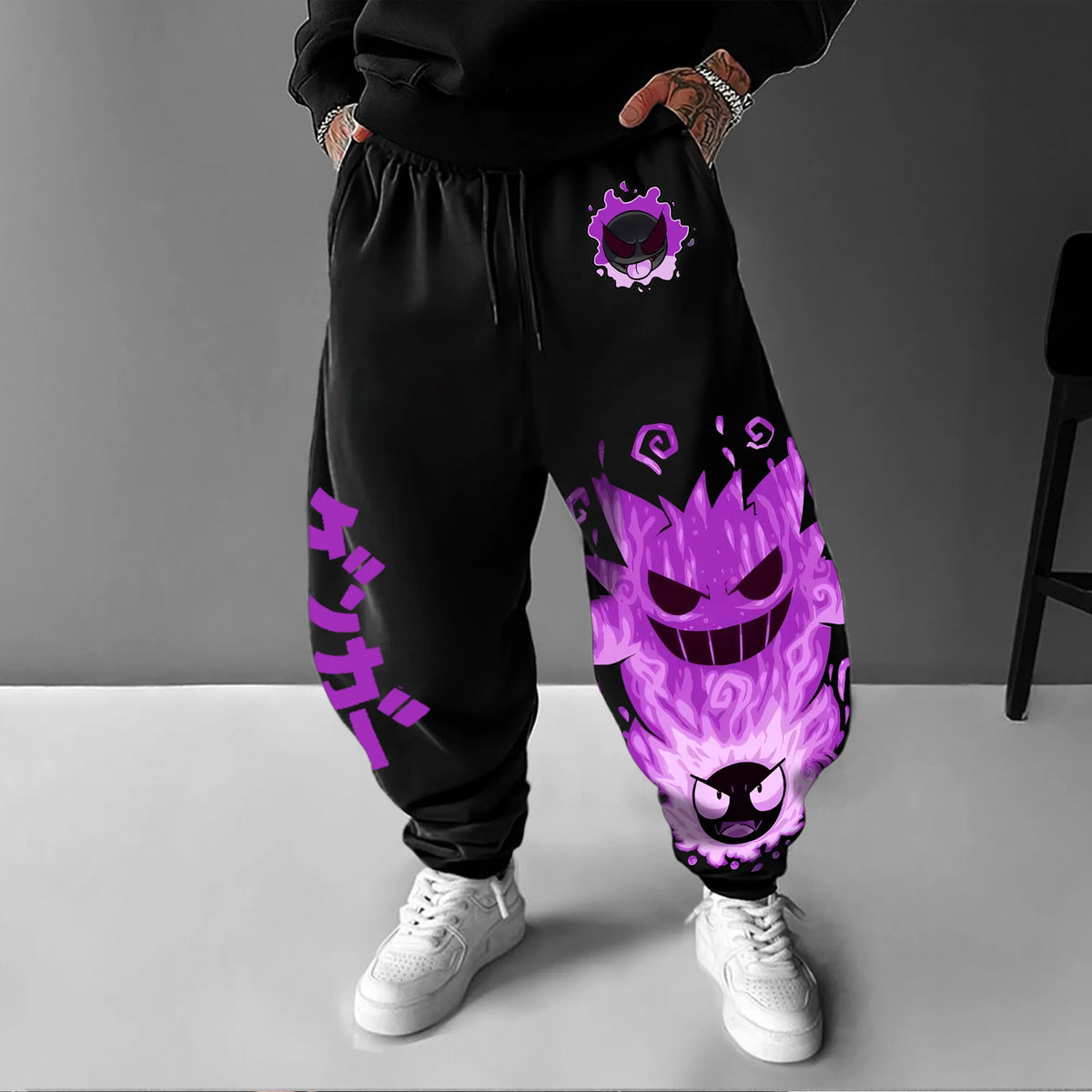 PKM-Unisex Casual Anime Streetwear Pants