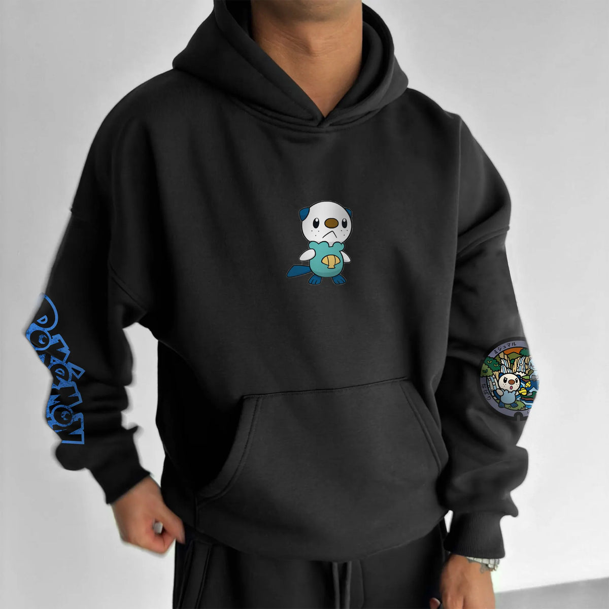 PKM-Unisex Anime Graphic Streetwear Vintage Hoodie