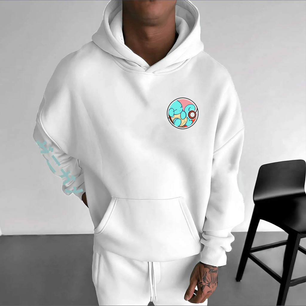 PKM-Unisex Anime Graphic Streetwear Vintage Hoodie