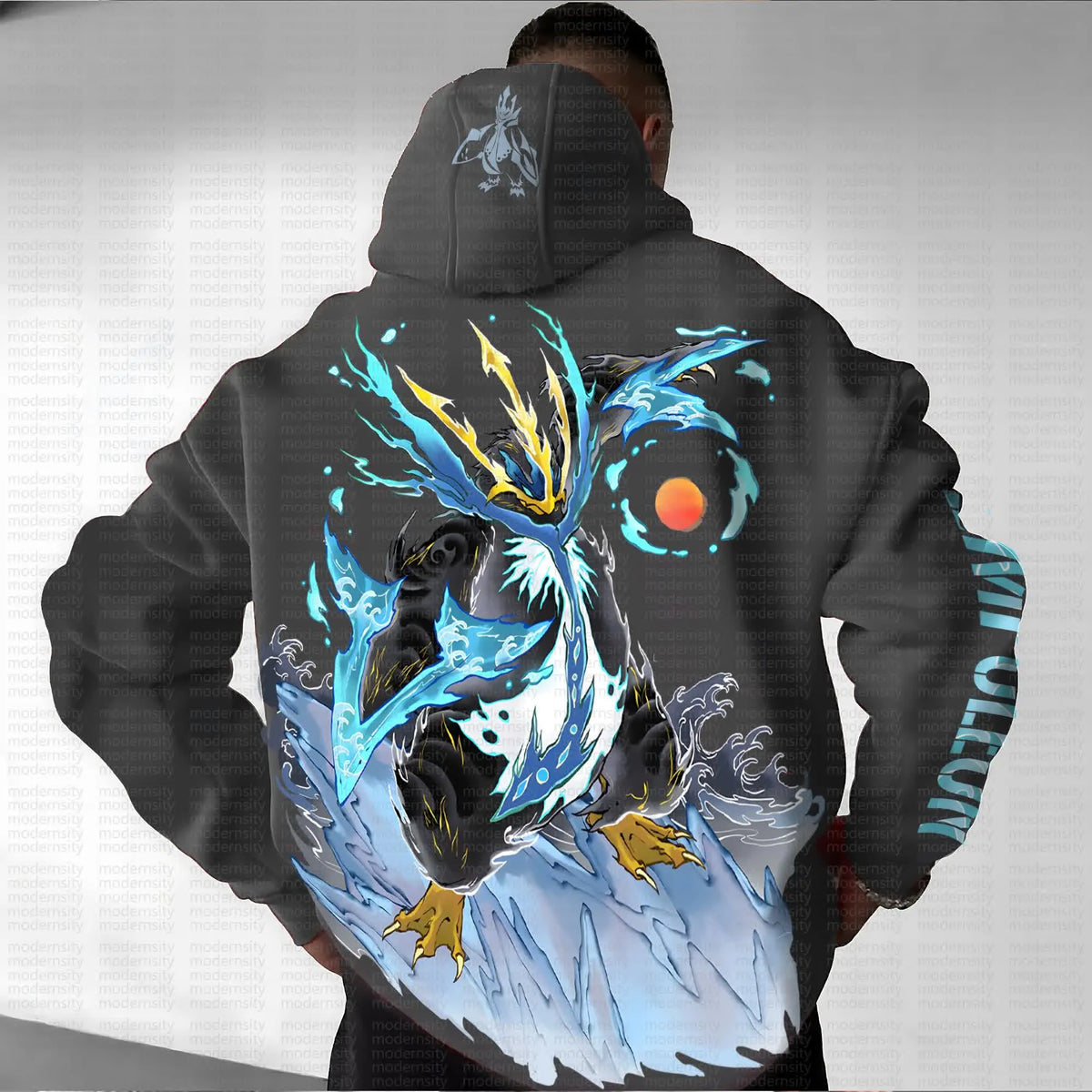 PKM-Unisex Anime Graphic Streetwear Vintage Hoodie