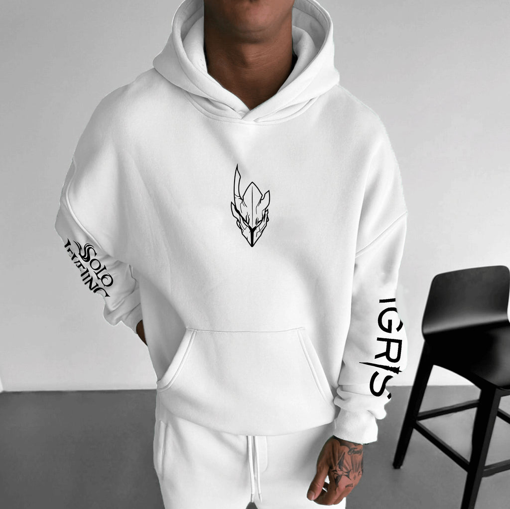 SL-Igris Unisex Anime Graphic Streetwear Vintage Hoodie