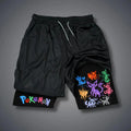 PKM-Unisex Casual Anime Streetwear Shorts