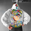 PKM-Unisex Anime Graphic Streetwear Vintage Hoodie