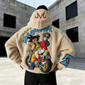 Dragon Ball Color Blocked Plush Hoodie