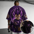 Dragon Ball Unisex Short-Sleeve Corduroy T-Shirt With Anime Print