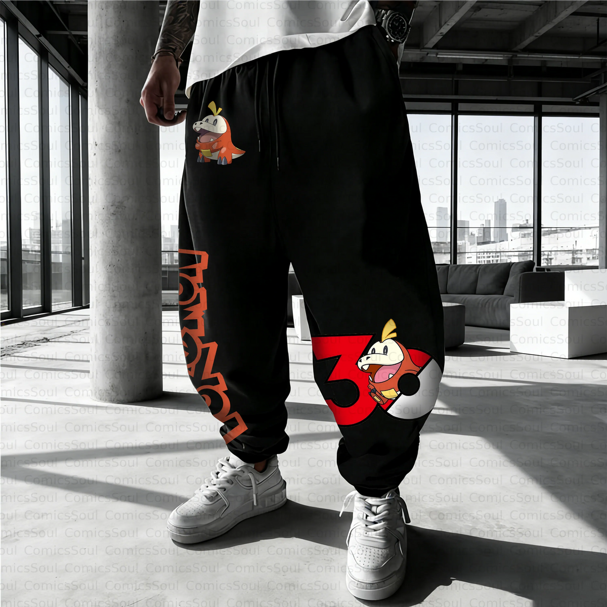 PKM-Unisex Casual Anime Streetwear Pant
