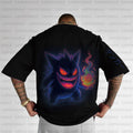 PKM-Unisex Anime Inspired Vintage T-Shirt
