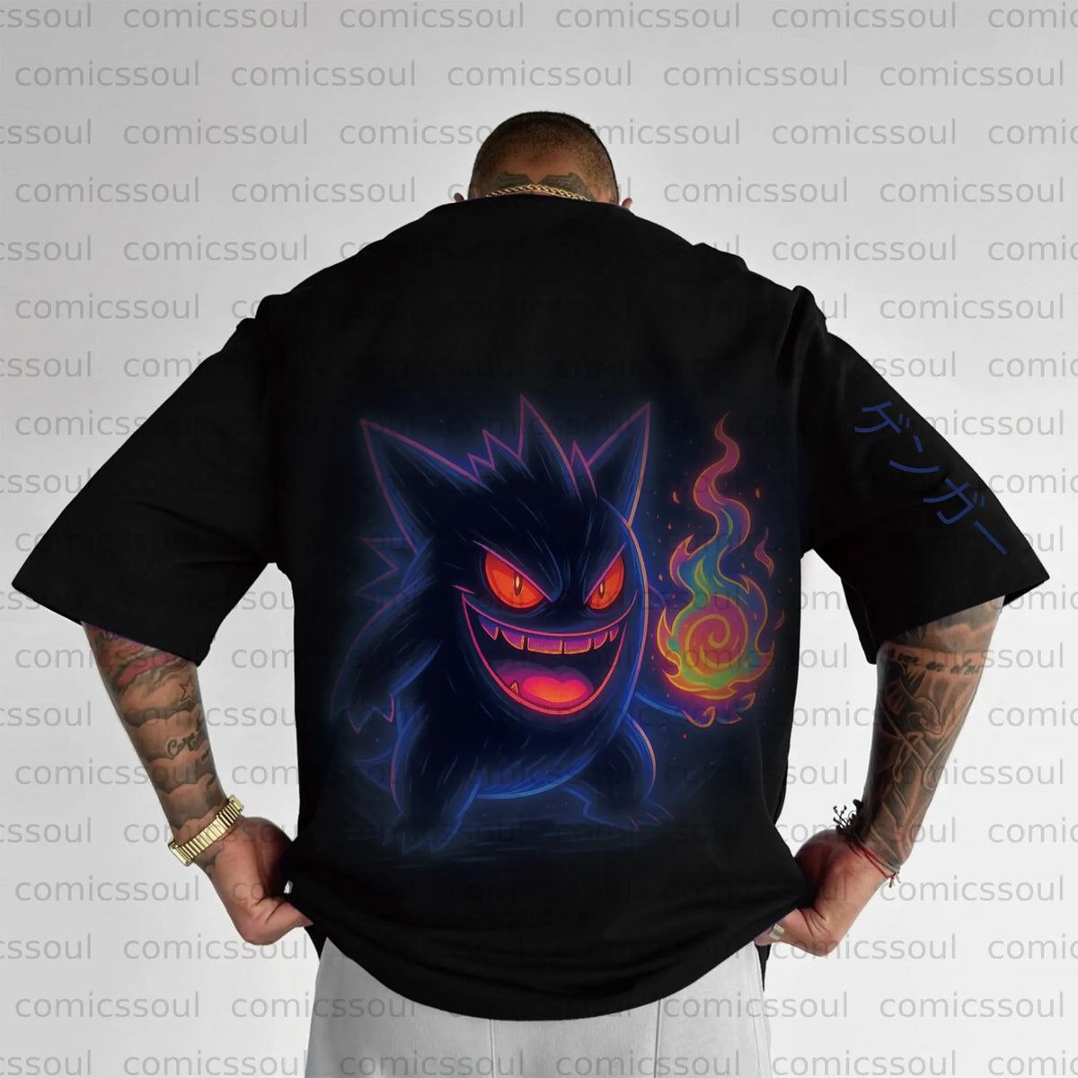 PKM-Unisex Anime Inspired Vintage T-Shirt