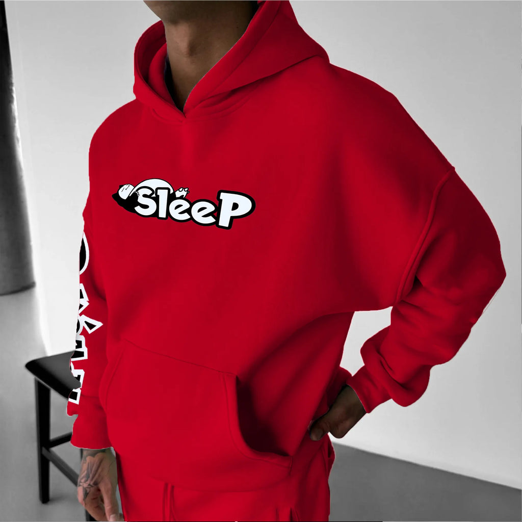 PKM-Unisex Anime Graphic Streetwear Vintage Hoodie