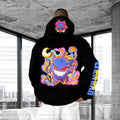 PKM-Plus Velvet Unisex Anime Graphic Streetwear Vintage Hoodie