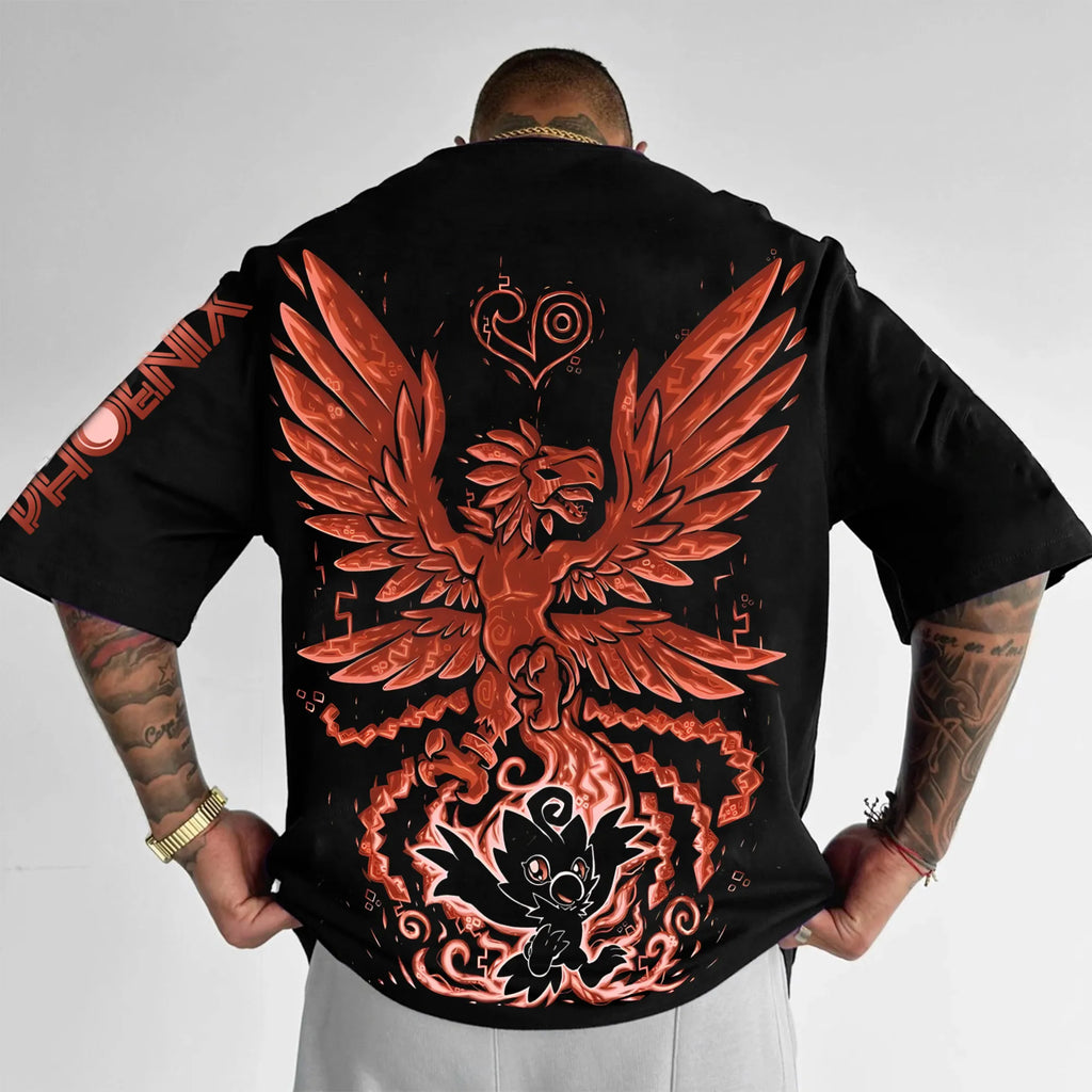 PKM-Unisex Anime Inspired Vintage T-Shirt