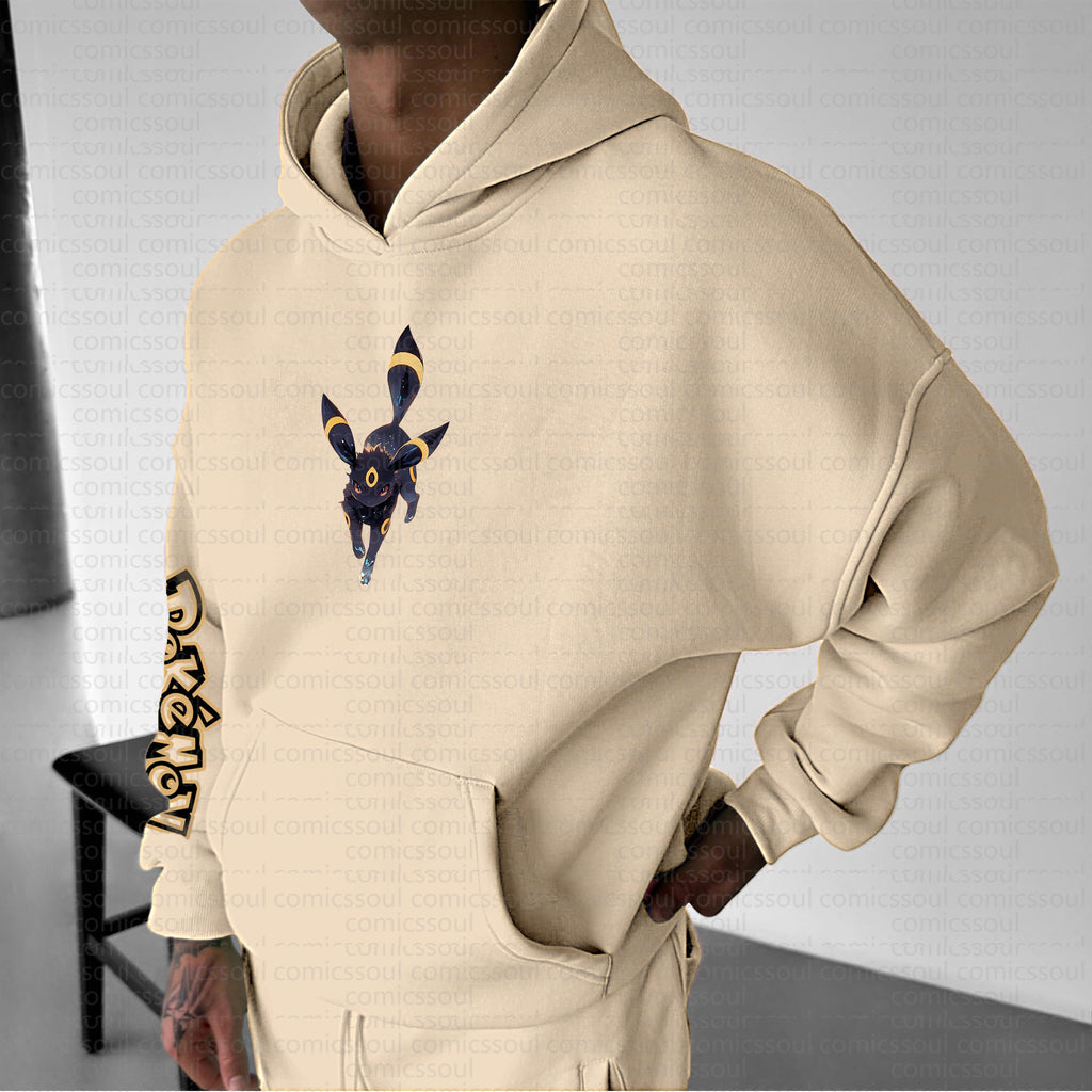 PKM-Unisex Anime Graphic Streetwear Vintage Hoodie