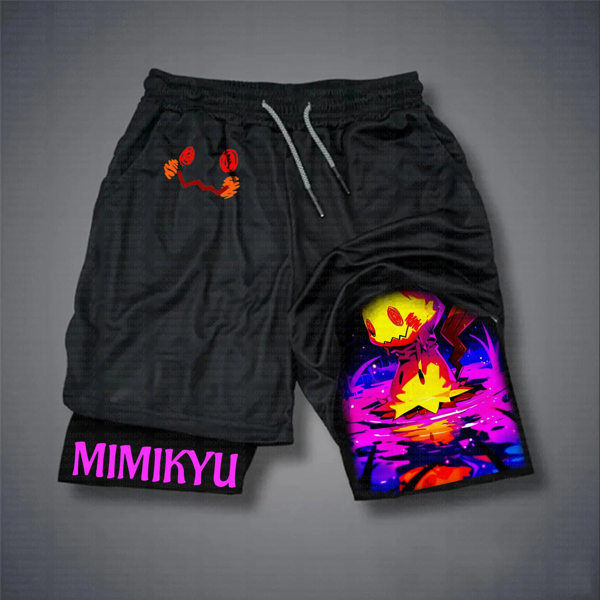 PKM-Unisex Casual Anime Streetwear Shorts