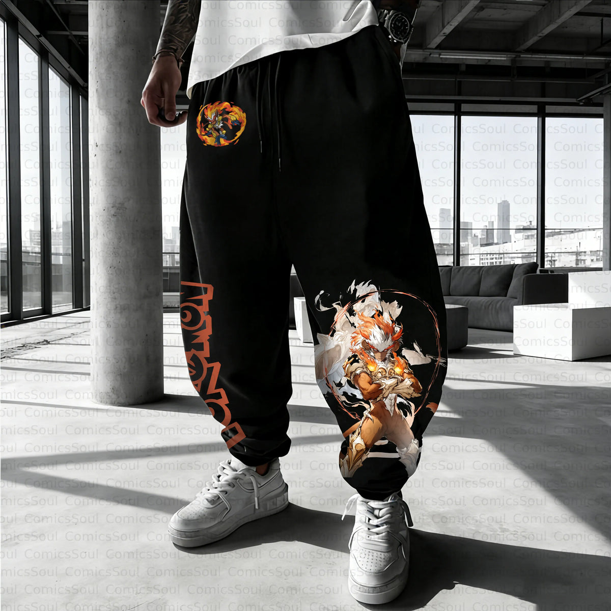 PKM-Unisex Casual Anime Streetwear Pant
