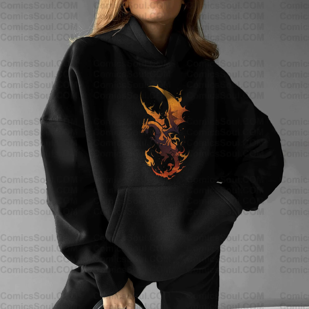 PKM-Anime Inspired Vintage Hoodie