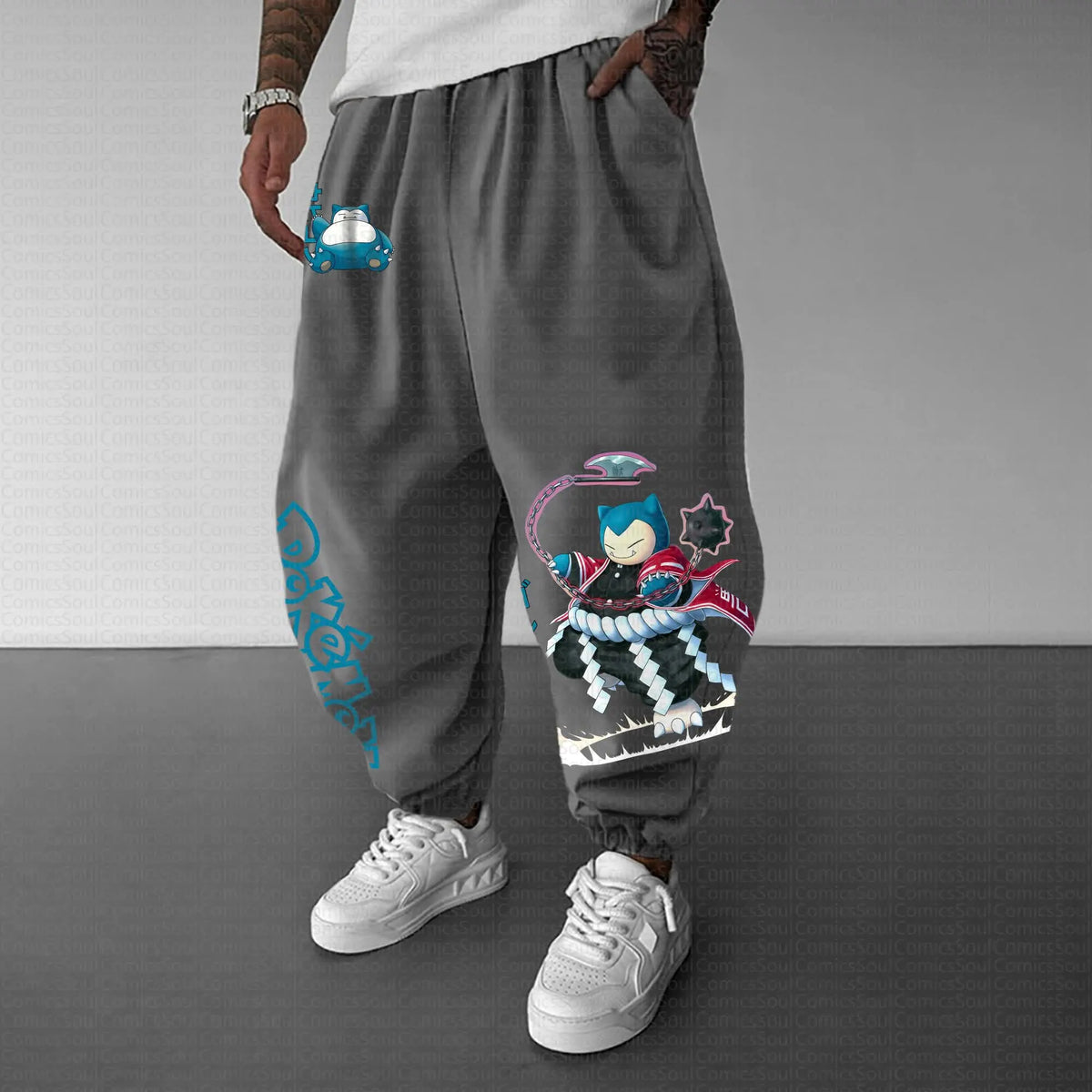 PKM-Unisex Casual Anime Streetwear Pants