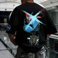 PKM-Unisex Anime Inspired Vintage T-Shirt