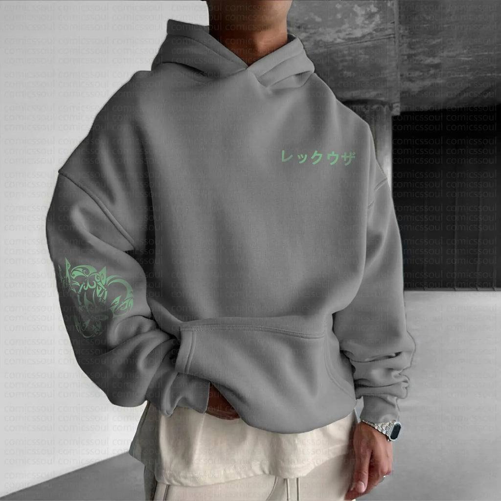 PKM-Unisex Anime Graphic Streetwear Vintage Hoodie