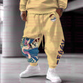 PKM-plus velvetUnisex Casual Anime Streetwear Pants