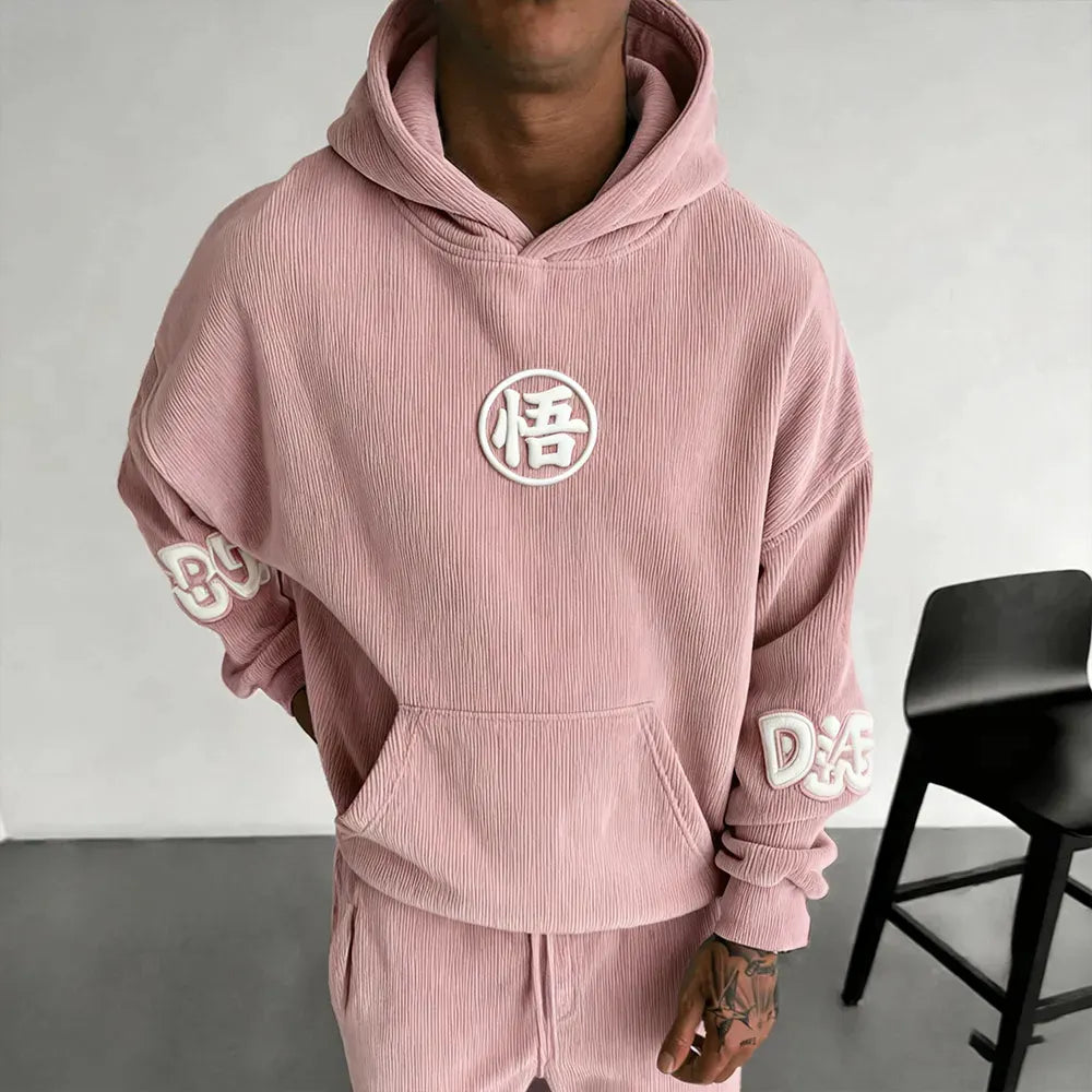 Dragon Ball Color Blocked Plush Hoodie