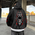 SL-Unisex Anime Graphic Streetwear Vintage Washed Hoodie