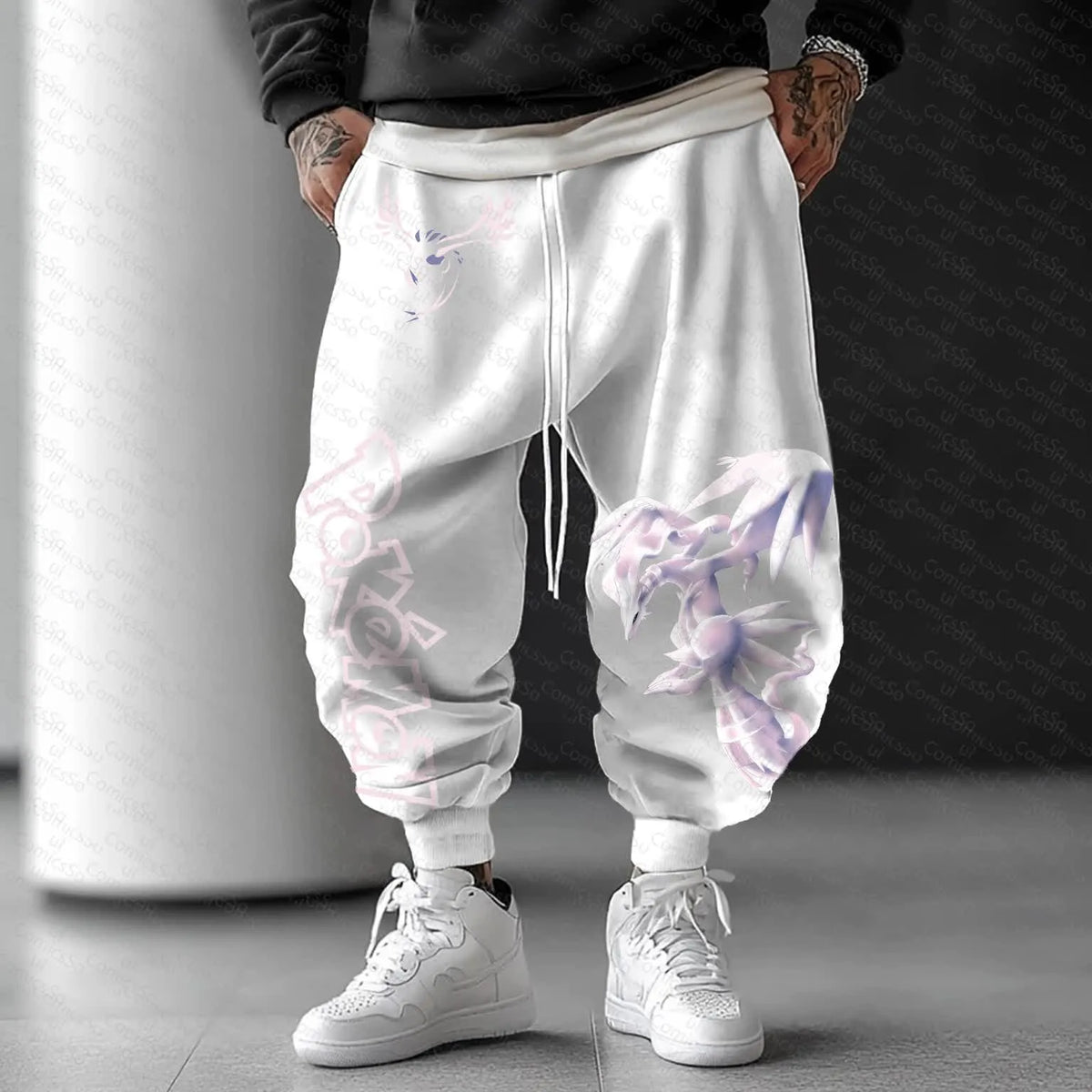 PKM-Unisex Casual Anime Streetwear Pants