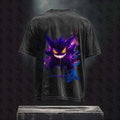 PKM-Unisex Anime Inspired Vintage Washed T-Shirt