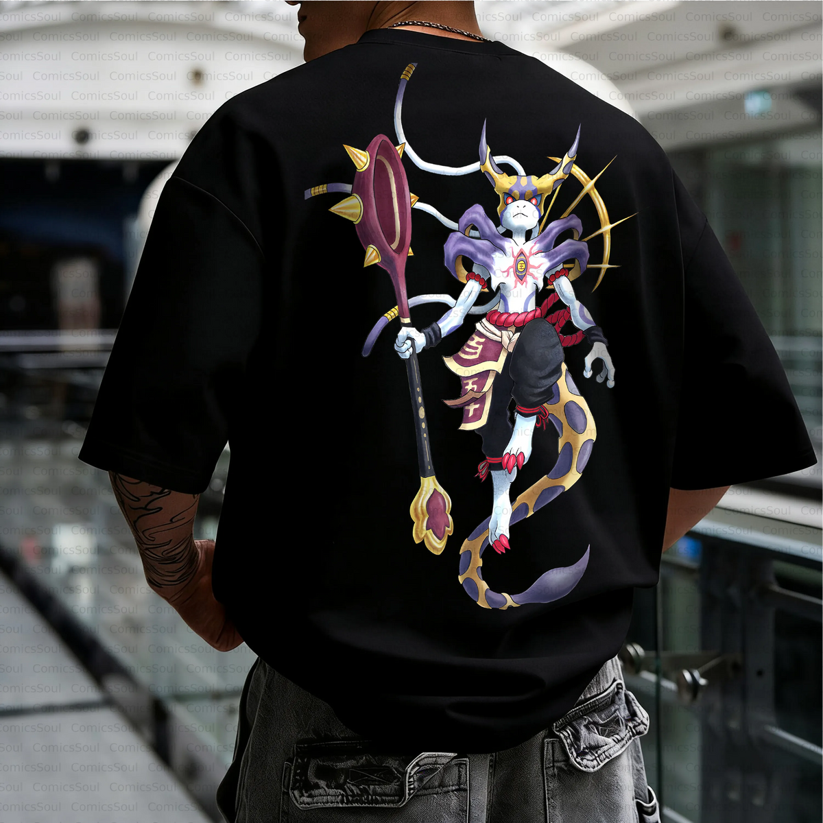 PKM-Unisex Anime Inspired Vintage T-Shirt