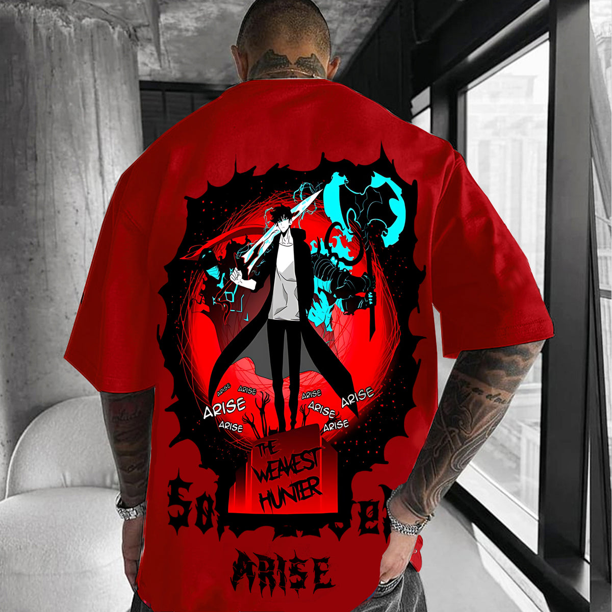 SL-Unisex Anime Inspired Vintage T-Shirt