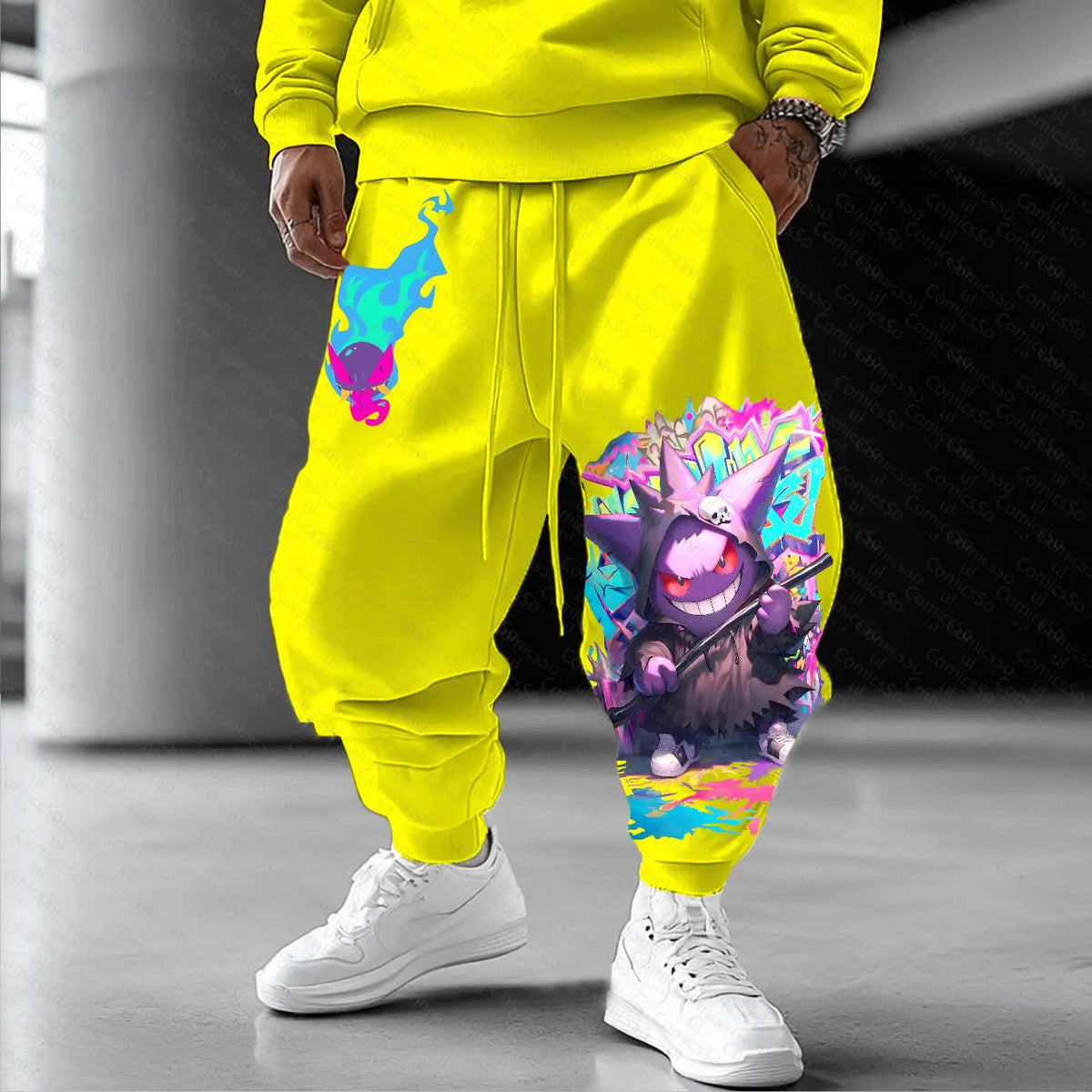 PKM-Unisex Casual Anime Streetwear Pant