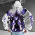 SL-Unisex Anime Graphic Streetwear Vintage Hoodie