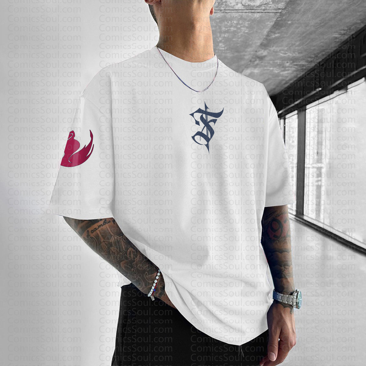 SL-Unisex Anime Inspired Vintage T-Shirt
