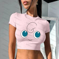 PKM-Women Anime Inspired Vintage T-Shirt