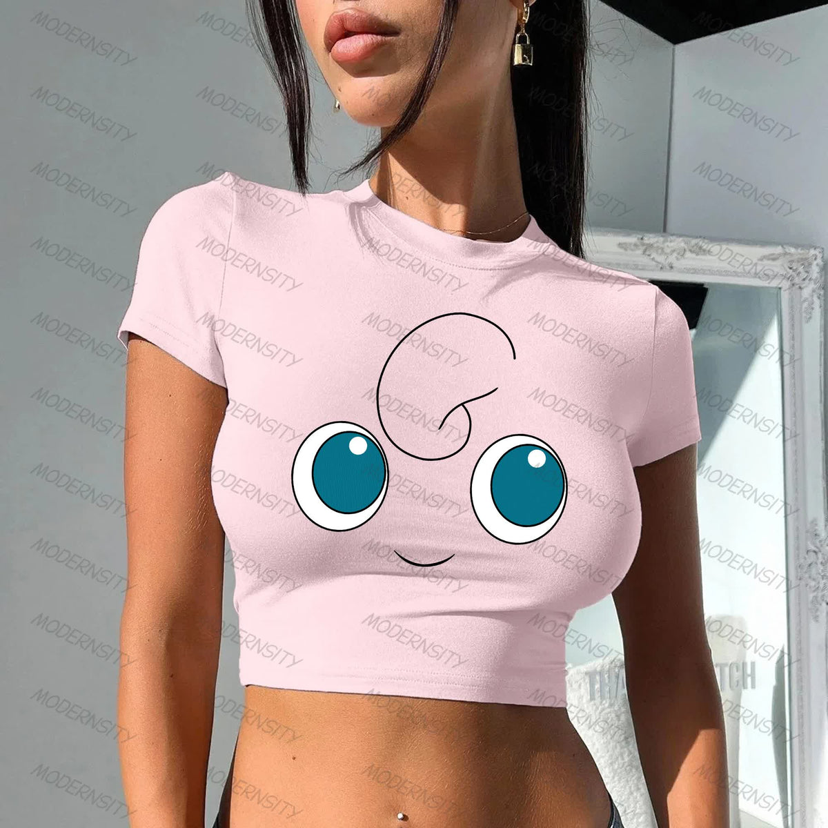 PKM-Women Anime Inspired Vintage T-Shirt