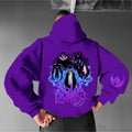 SL-Unisex Anime Graphic Streetwear Vintage Hoodie