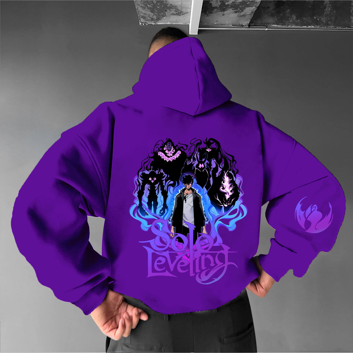 SL-Unisex Anime Graphic Streetwear Vintage Hoodie