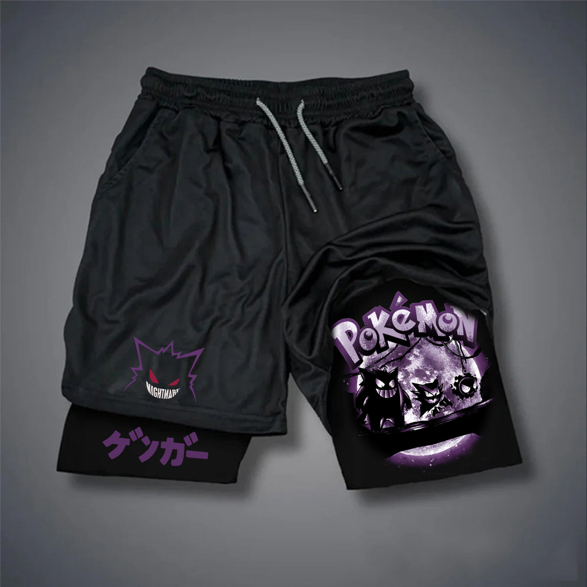 PKM-Unisex Casual Anime Streetwear Shorts