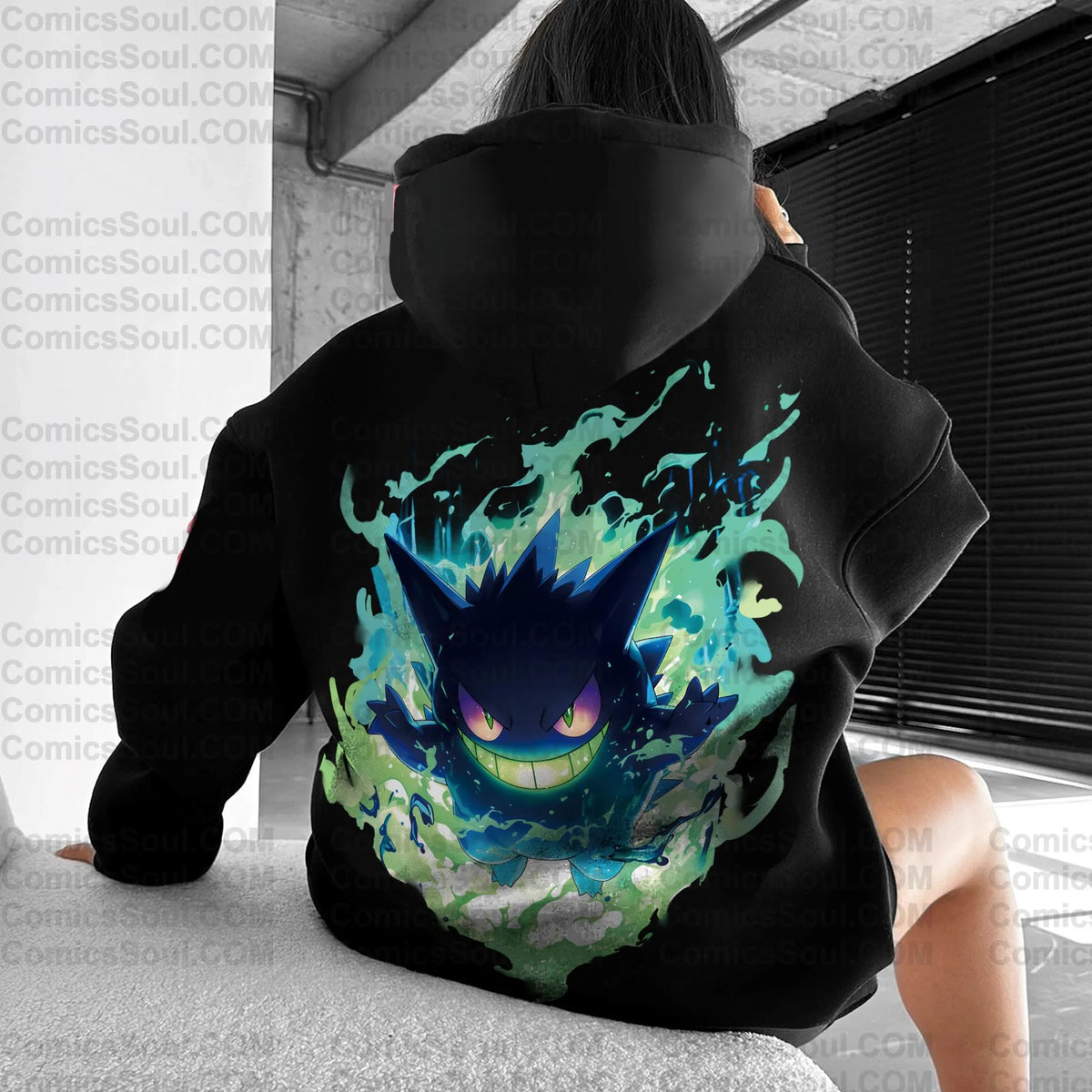 PKM-Anime Inspired Vintage Hoodie