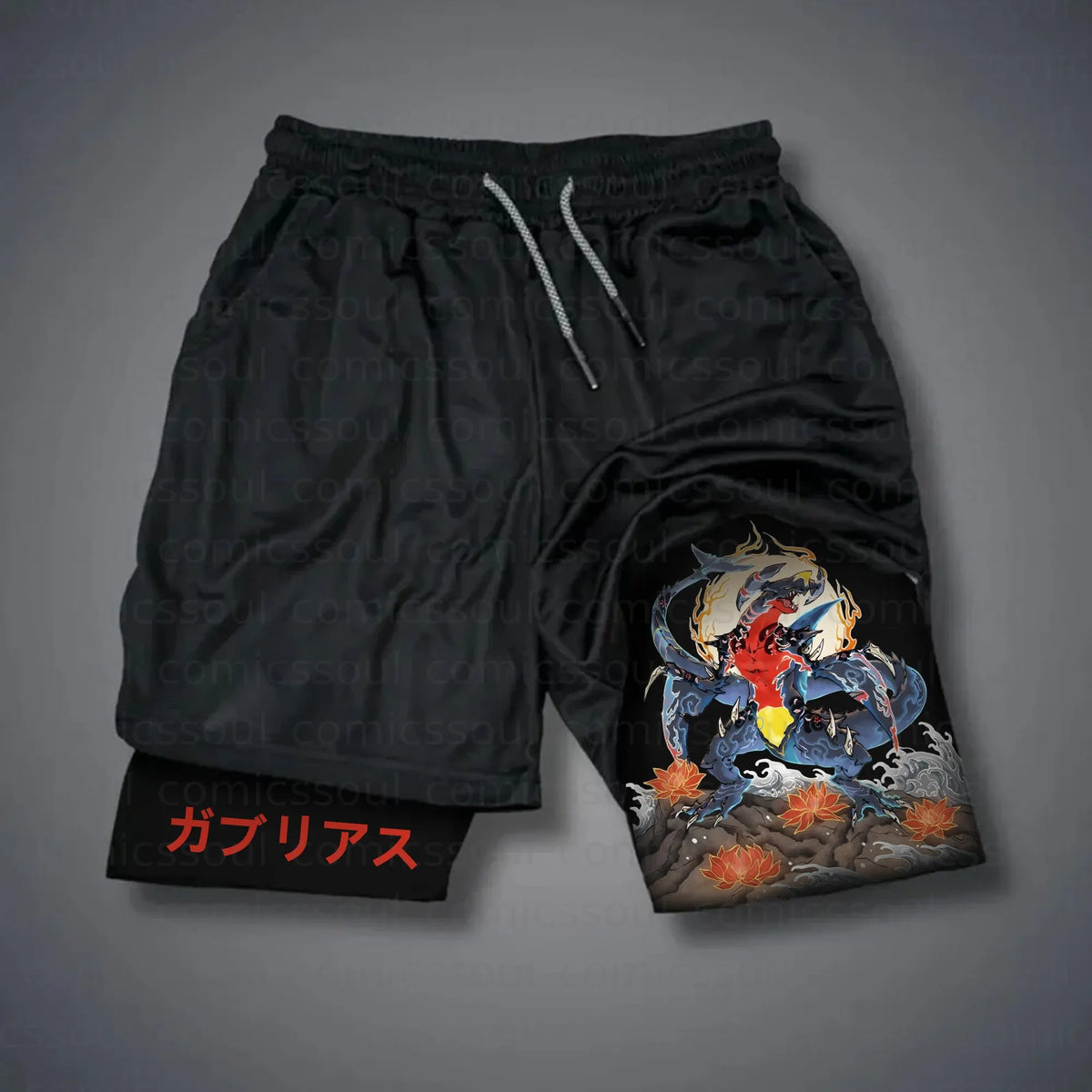 PKM-Unisex Casual Anime Streetwear Shorts