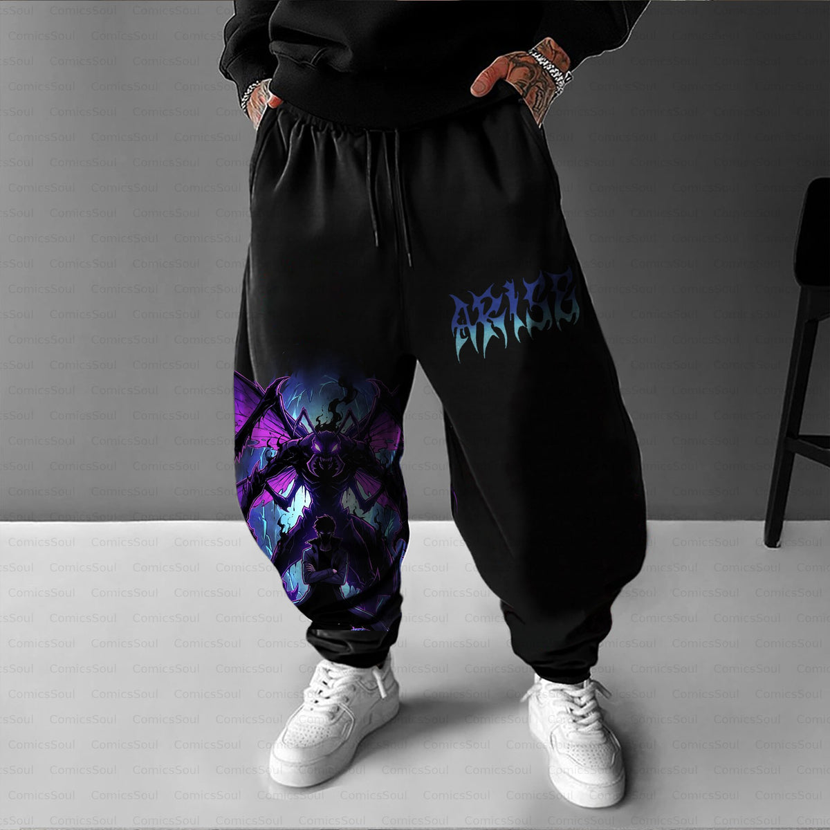 SL-Unisex Casual Anime Streetwear Pant