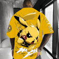 PKM-Unisex Anime Inspired Vintage T-Shirt