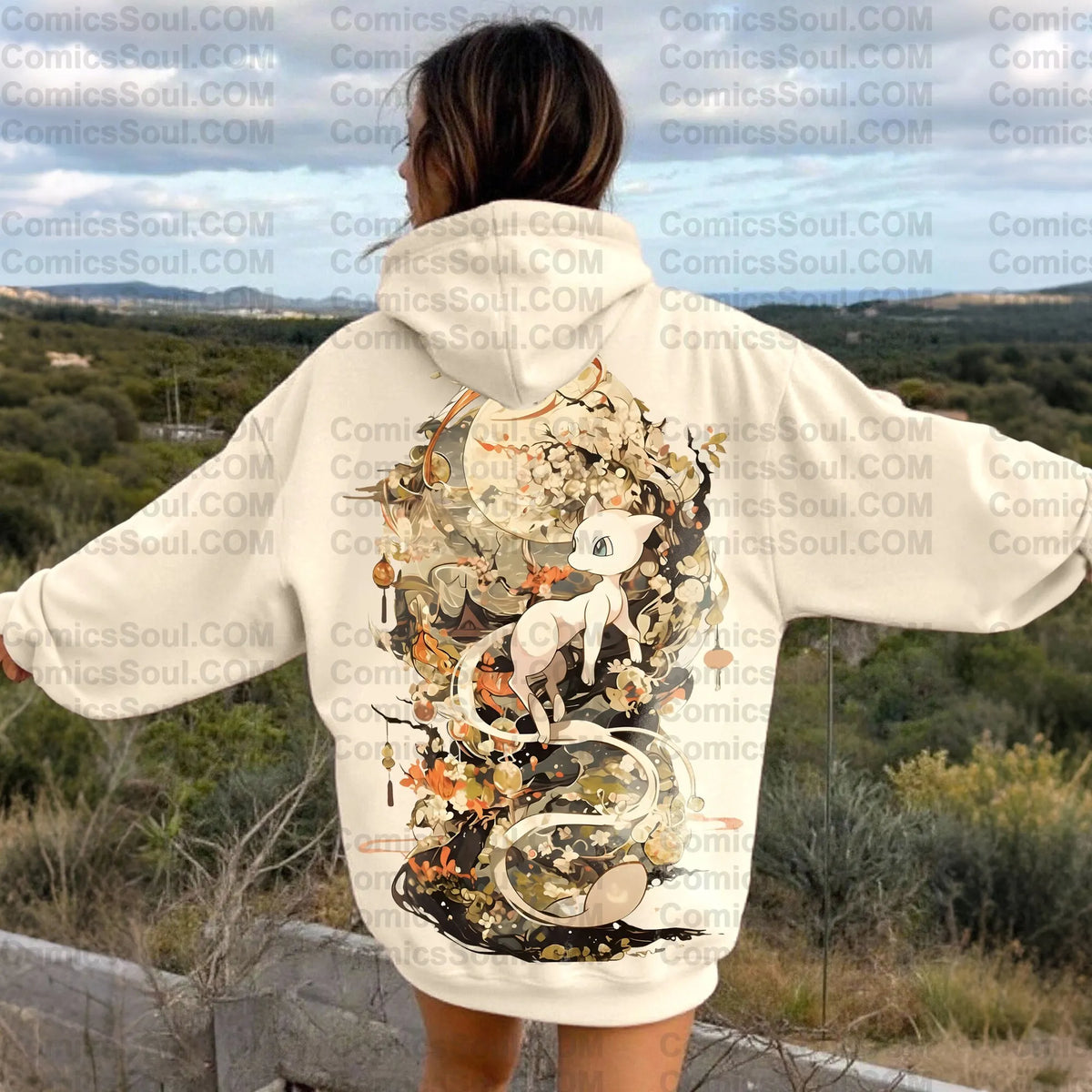 PKM-Anime Inspired Vintage Hoodie