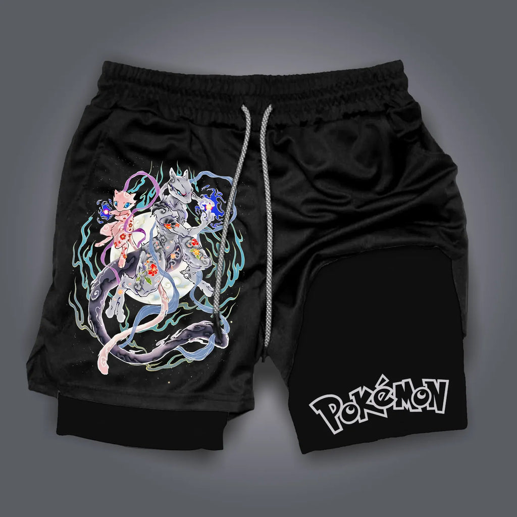 PKM-Unisex Casual Anime Streetwear Shorts